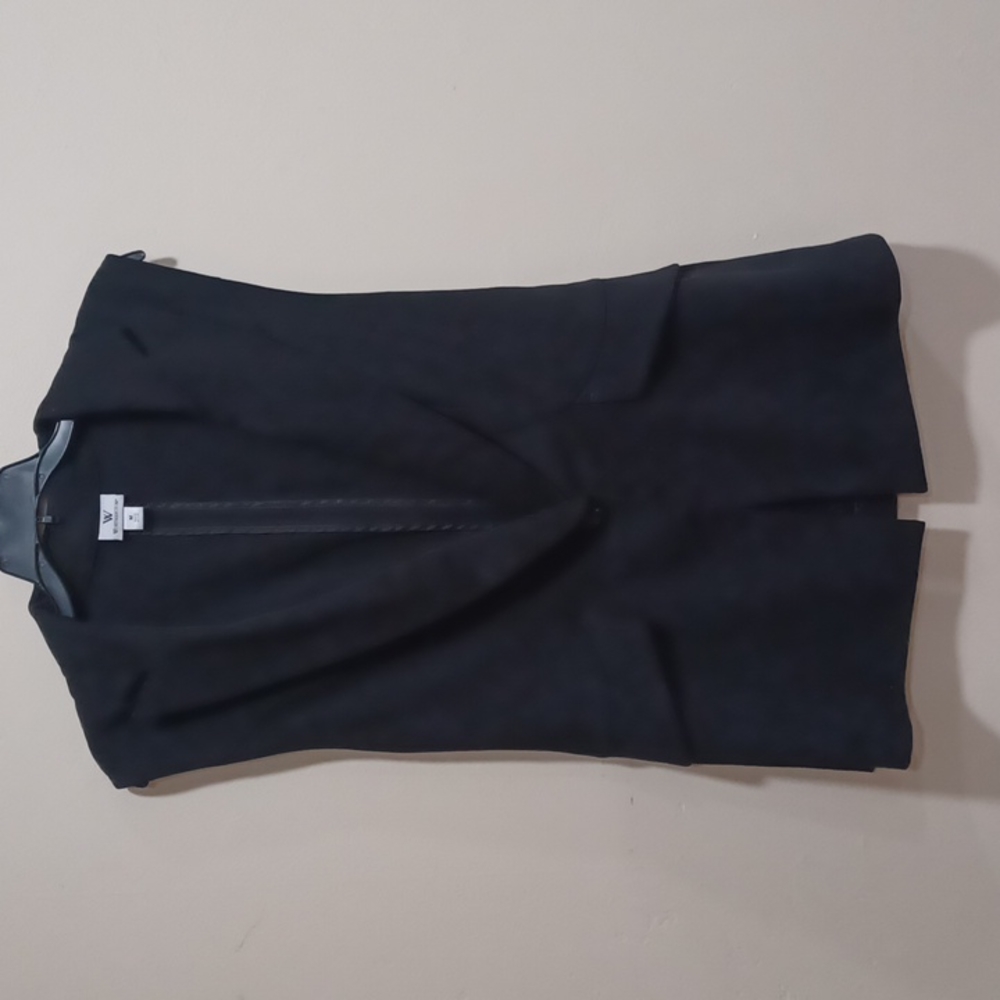 Black blazer vest